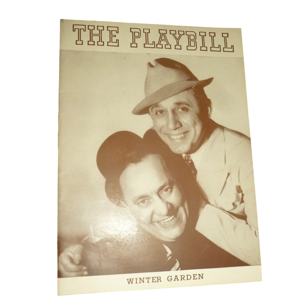 Vintage 1941 Hellzapoppin Playbill Winter Garden Theatre Olsen and Johnson 1940s